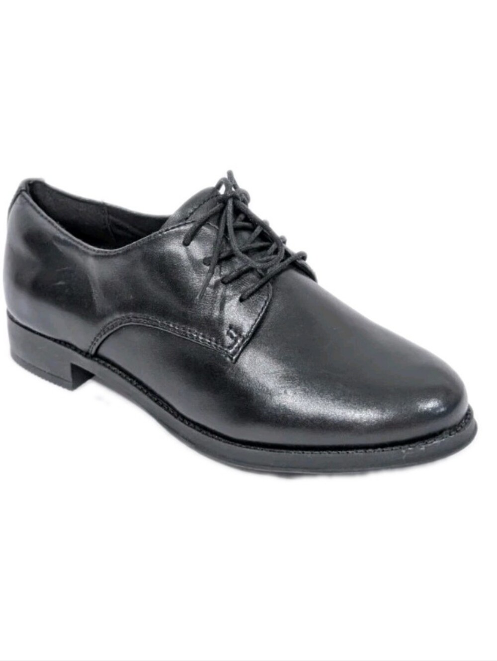 Women Black Leather Oxford sz 6 New Easy Spirit Rania Shoes classic style